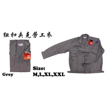 WG-7001 KIJO Worker Button Jacket Color - Grey